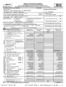 Form  Return of Private Foundation 990-PF