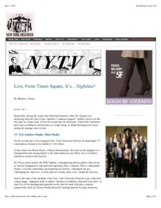 NYO - NYTV  THE DAILY OBSERVER: [removed]:52 PM