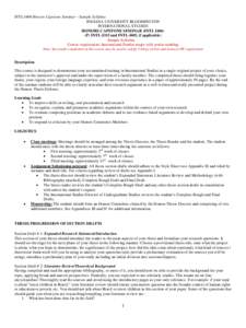 Microsoft Word - I400 Capstone Syllabus 2010.docx