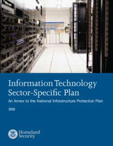 National Infrastructure Protection Plan / Public safety / National security / CIKR / Government / National Cyber Security Division / National Protection and Programs Directorate / United States Department of Homeland Security / Infrastructure / Security engineering