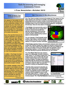 i-Tree Newsletter Feb2012