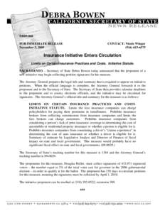 Types of insurance / Vehicle insurance / Insurance / Economics / California Proposition 75 / Financial institutions / Institutional investors / Financial economics