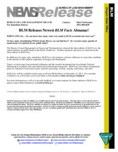 Bureau of Land Management / Conservation in the United States / Wildland fire suppression / United States / Feral horses / Public land / Pryor Mountains Wild Horse Range / Section 3 lands / Environment of the United States / United States Department of the Interior / Land management