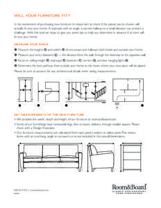 will your furniture fit? Will your furniture