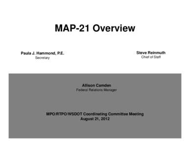 MAP-21 Overview presentation