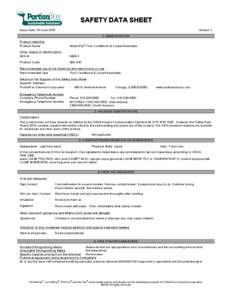 SAFETY DATA SHEET Issue Date 01-June-2015 Version 1 1. IDENTIFICATION