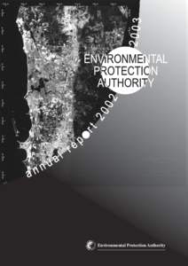 Environmental Protection Authority  ENVIRONMENTAL PROTECTION AUTHORITY