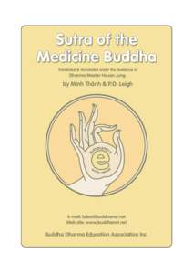 Translated & Annotated under the Guidance of  Dharma Master Hsuan Jung by Minh Thành & P.D. Leigh