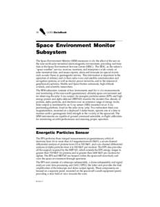 58  GOES DataBook Space Environment Monitor Subsystem