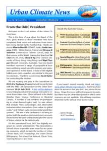 masthead - urban climate news