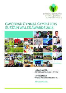 GWOBRAU CYNNAL CYMRU 2015 SUSTAIN WALES AWARDSTACHWEDD CANOLFAN MILENIWM CYMRU 19 NOVEMBER