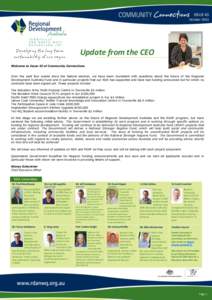 ISSUE 43 October 2013 Developing the long term sustainability of our region