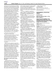 [removed]Federal Register / Vol. 79, No[removed]Monday, March 10, [removed]Proposed Rules electrical power generation) exceeding the District’s 25 tpy threshold for major