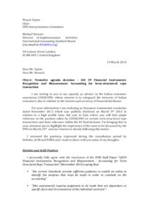 MEMORANDUM FROM MS KROES TO THE COMMISSION
[removed]MEMORANDUM FROM MS KROES TO THE COMMISSION