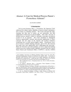 Civil law / Parker v. Flook / Patentable subject matter / Diamond v. Diehr / Bilski v. Kappos / Gottschalk v. Benson / Title 35 of the United States Code / Funk Brothers Seed Co. v. Kalo Inoculant Co. / Claim / Law / Patent law / Case law