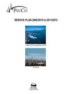 Microsoft Word - PavCo[removed]Service Plan - FINAL SUBMITTED