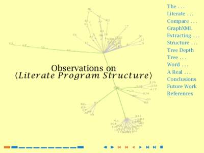 TheLiterateCompareGraphXML ExtractingStructure . . .