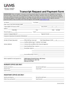 Microsoft Word - Transcript Request Form DRAFT