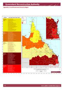 Appendix A: Local Government Areas by Region   Region  Local Government Areas (LGA’s)  