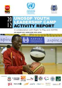 YOUTH 20 UNOSDP LEADERSHIP CAMP 12 ACTIVITY REPORT  IN PARTNERSHIP WITH: