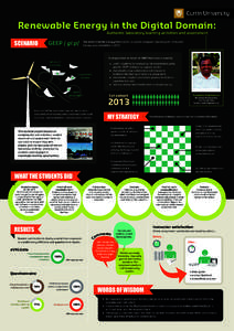 Renewable Energy in the Digital Domain: Authentic laboratory learning activities and assessment SCENARIO  GEEP | gi:p|