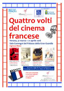 con il patrocinio di  Quattro$volti$$ del$cinema$  francese$