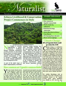 Naturalist The Newsletter									  Echuya Livelihood & Conservation