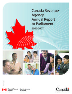 Canada Revenue Agency Annual Report to Parliament  RC4425 E REV07