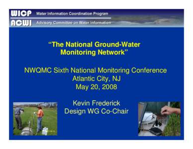 NWQMC Design WG Presentation -- Frederick