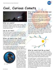 Comets / Discovery program / Comet / Oort cloud / Deep Impact / 103P/Hartley / Kuiper belt / 81P/Wild / Asteroid / Spaceflight / Spacecraft / Solar System