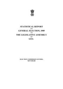 North Goa / Deposit / Politics of India / Madras State legislative assembly election / Goa state assembly elections / Goa / States and territories of India / Maharashtrawadi Gomantak Party