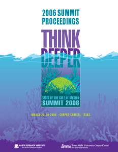 2006 SUMMIT PROCEEDINGS Special thanks to the attending governors, our sponsors,