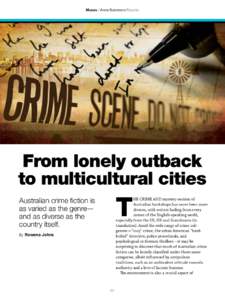 Muses / Anne Summers Reports  From lonely outback to multicultural cities  T
