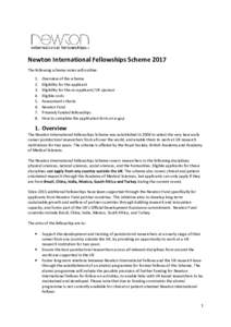 Newton International Fellowships 2017 FINAL VERSION