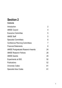 Section 2 Contents Introduction  2