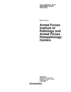 Army Regulation 40–31 BUMEDINST 6510.2F AFR[removed]Medical Services