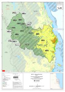 WQ1121 Johnstone River Basin plan map for environmental values and water quality objectives