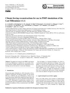 Solar variation / Climate forcing / Radiative forcing / Solar cycle / Climate model / Intergovernmental Panel on Climate Change / Solar Radiation and Climate Experiment / Attribution of recent climate change / Atmospheric sciences / Climatology / Meteorology