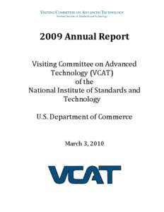 Microsoft Word - Final 2009 VCAT Report.doc
