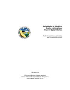 Water / Natural environment / Sustainability / Irrigation / Water management / Reclaimed water / Reuse / Water conservation / Water treatment / Water resources / Water supply / SB X-7