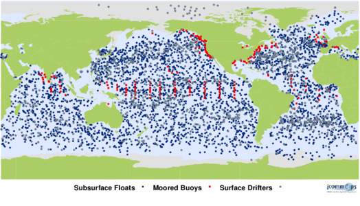 Subsurface Floats  Moored Buoys Surface Drifters