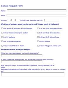 Carbon-13 / Sampling / Total organic carbon / Sample / Chemistry / Geochemistry / Isotopes of carbon