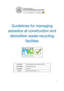 Microsoft Word - DS Guidelines - asbestos in C+D recycling - final version 8