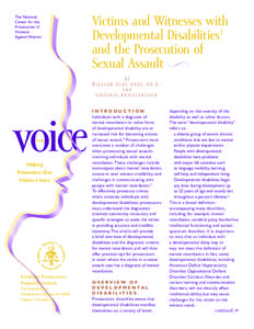 The National Center for the Prosecution of Violence Against Women