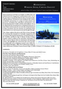 Stone Age Europe / Stone Age / Stones / Bronze Age Europe / African archaeology / Megalith / Stone Circles / Joshua Pollard / Neolithic / Archaeology / Stone / Prehistory