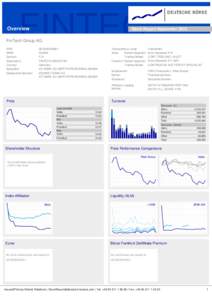 FINTEC  Overview Stock Report September 2015