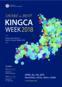 KINGCA Week 2018_플라이어(171030)