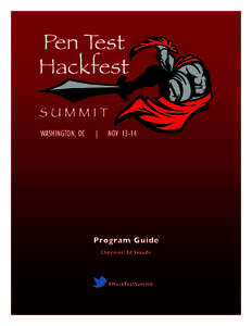 WASHINGTON, DC | NOV[removed]Program Guide Chairman: Ed Skoudis  #HackFestSummit