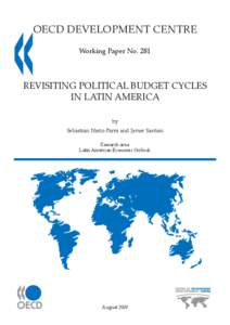 Javier Santiso / Business cycle / Organisation for Economic Co-operation and Development / Fiscal conservatism / Economics / Liberalism / Fiscal adjustment / Fiscal policy / Public finance / Public economics