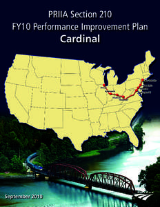 PRIIA Section 210 FY10 Performance Improvement Plan Cardinal  September 2010